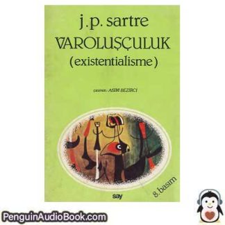 Sesli kitap Varoluşçuluk Jean-Paul Sartre indir dinle dijital ses dosyası kitap