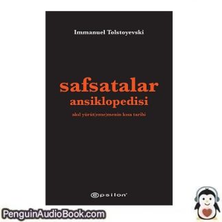 Sesli kitap Safsatalar Ansiklopedis Immanuel Tolstoyevski indir dinle dijital ses dosyası kitap