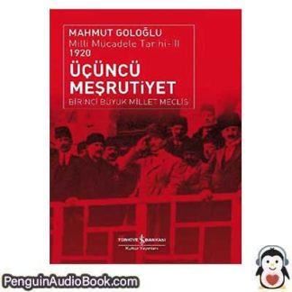 Sesli kitap Milli Mücadele Tarihi III Üçüncü Meşrutiyet (1920) Mahmut Goloğlu indir dinle dijital ses dosyası kitap